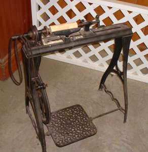 treadle lathe